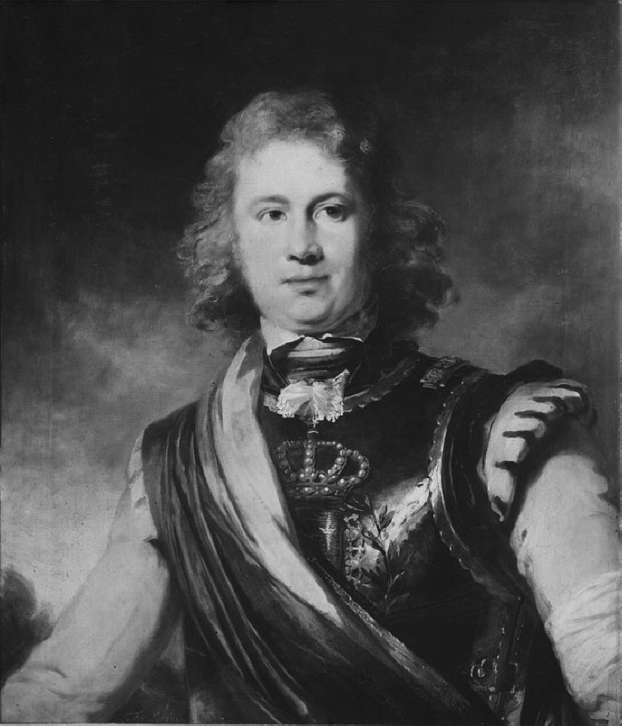 Jacob Gustaf De la Gardie, 1768-1842, greve, general, lantmarskalk, gift med grevinnan Kristina Amalia Hedvig Adelaide Sparre af Söfdeborg