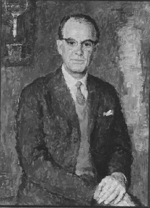 Arne Tiselius (1902-1971), kemist, professor, nobelpristagare i kemi, gift med Greta Dalén