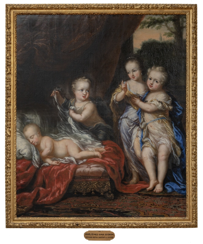 Karl XII och tre syskon