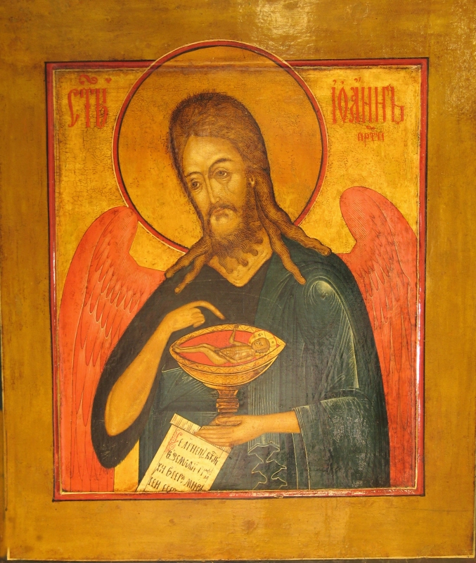 Johannes Döparen som ängel