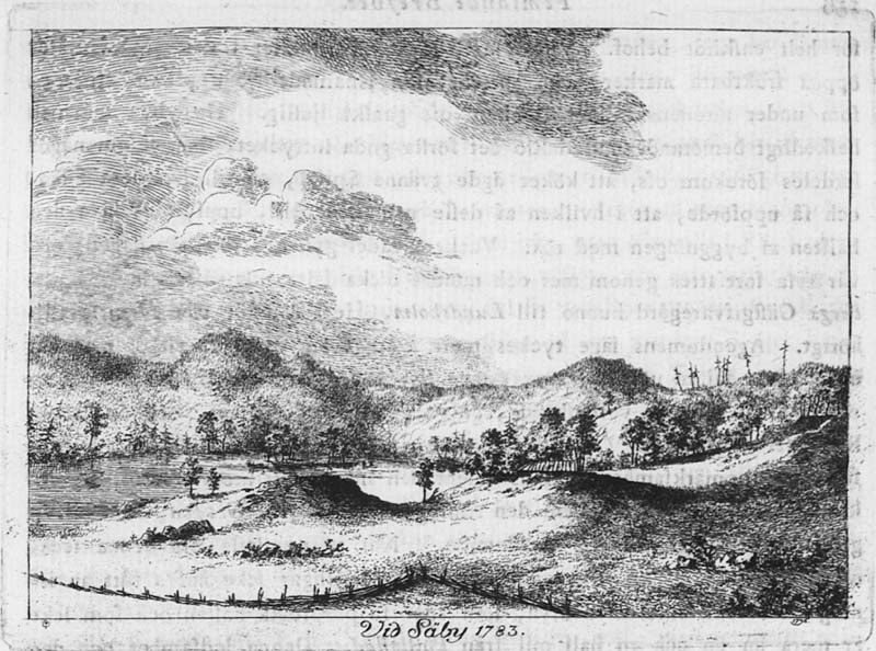 "Vid Säby 1783."