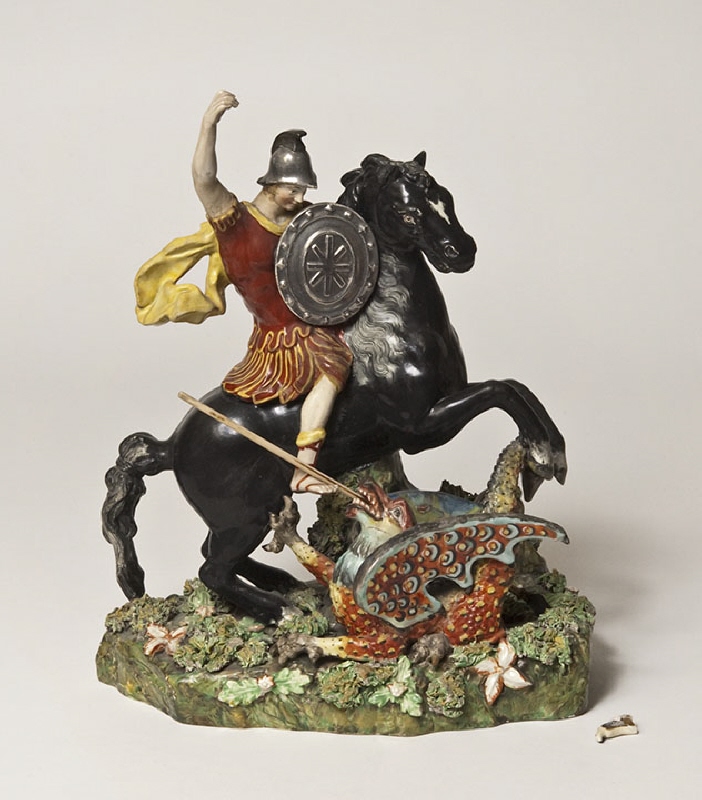 Figurine, Saint George and the Dragon