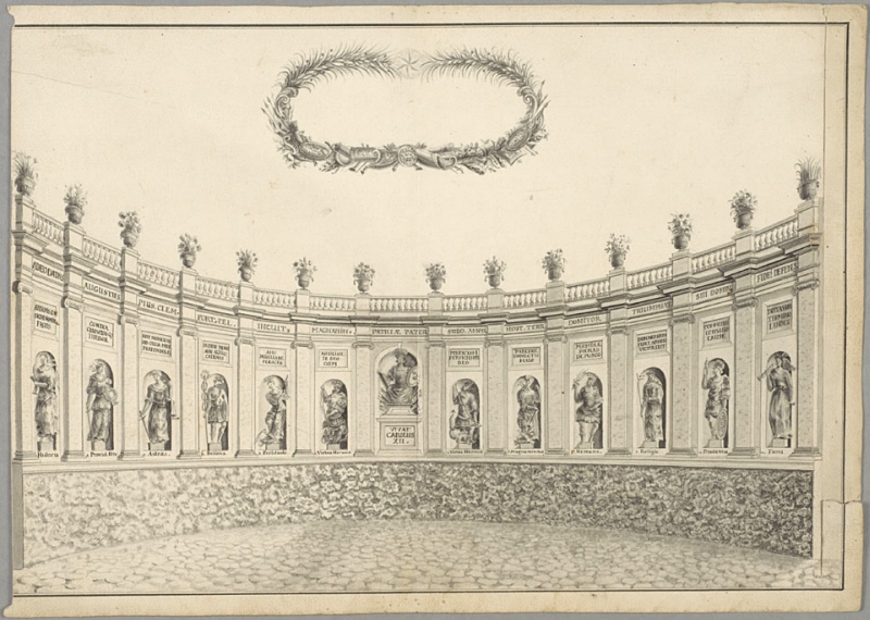 Illuminationen utanför Bengt Oxenstiernas palats i Stockholm efter segern vid Narva 1700