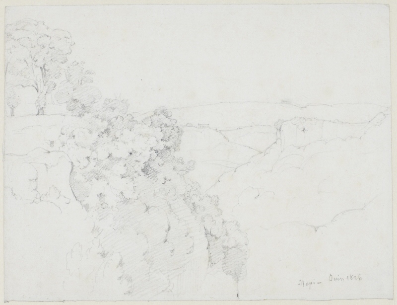 Italian Landscape, Nepi 1826