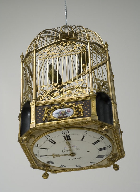 Bird-cage clock