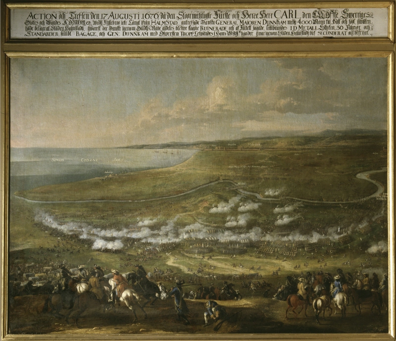 Slaget vid Fyllebro nära Halmstad 1676