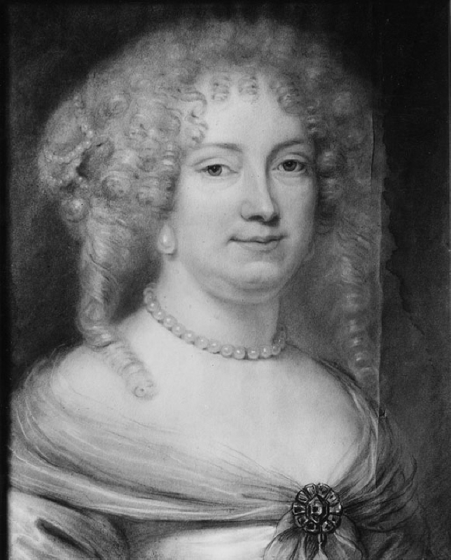 Christina Catharina De la Gardie, 1632-1704, hovfröken hos drottning Kristina