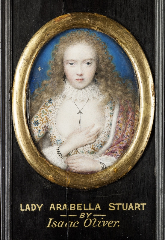 lady Venetia Anastasia Digby, f. Stanley (1600-1633) som ung (Monterad tillsammans med B 969 och B 971)