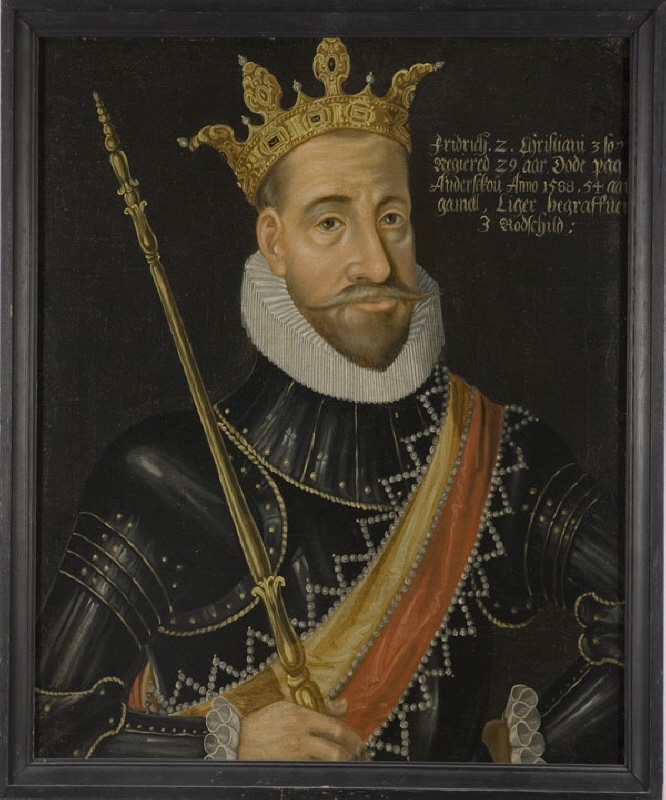 Fredrik II, 1534-88,  konung av Danmark och Norge