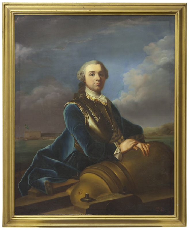 Augustin Ehrensvärd (1710-1772), count, field marshal, married to Catharina Elizabeth Adlersheim