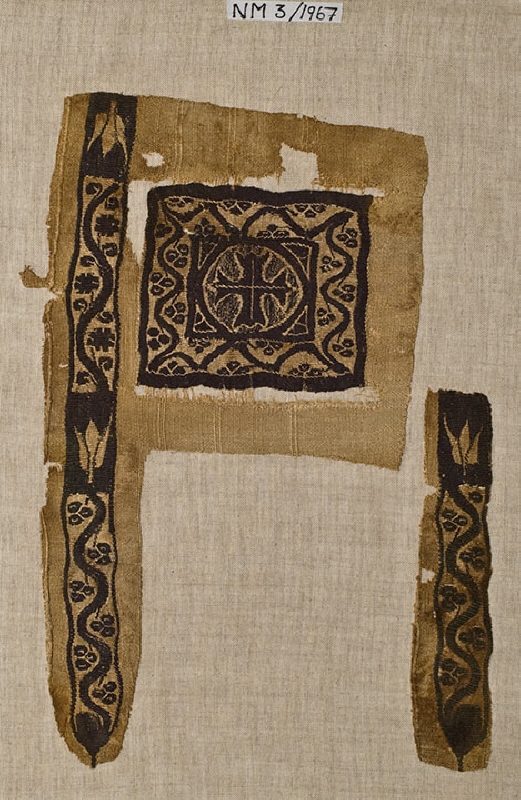 Textilfragment, koptiskt