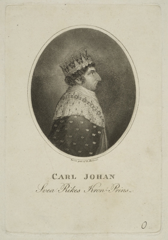 "Carl Johan Svea Rikes Kron-Prins."