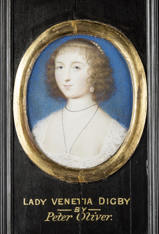 Lady Venetia Anastasia Digby (1600-1633), f Stanley. (Monterad tillsammans med B 969 och B 970)