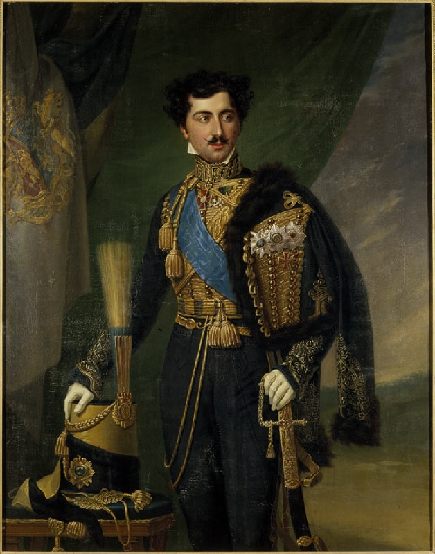 Oscar I (1799-1859), king of Sweden and Norway, married to Josefina of Leuchtenberg