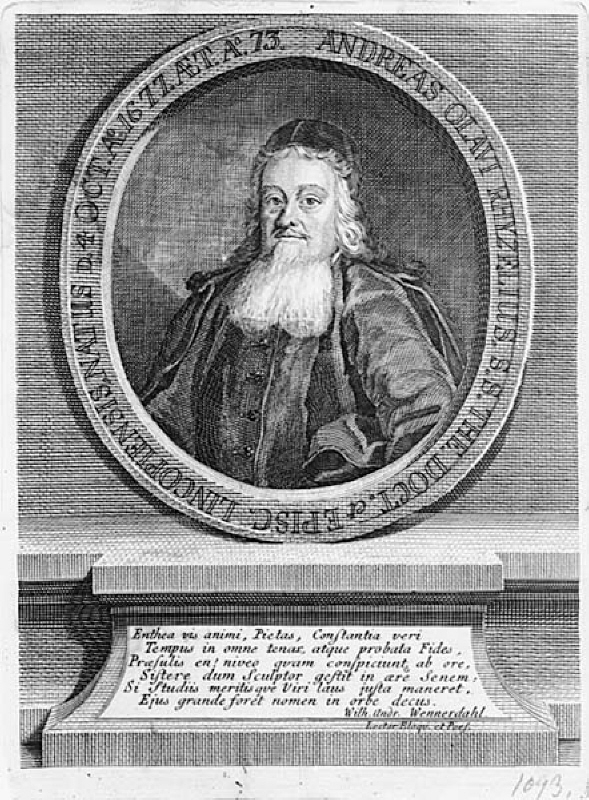 Andreas Olavi Rhyzelius (1677-1773) Teologie doktor