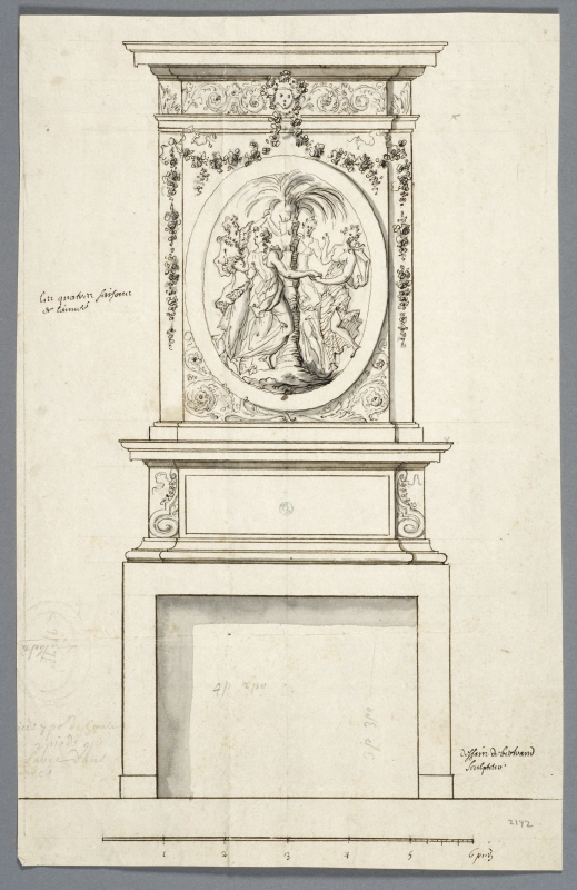 Chimneypiece with Figures Representing the Four Seasons