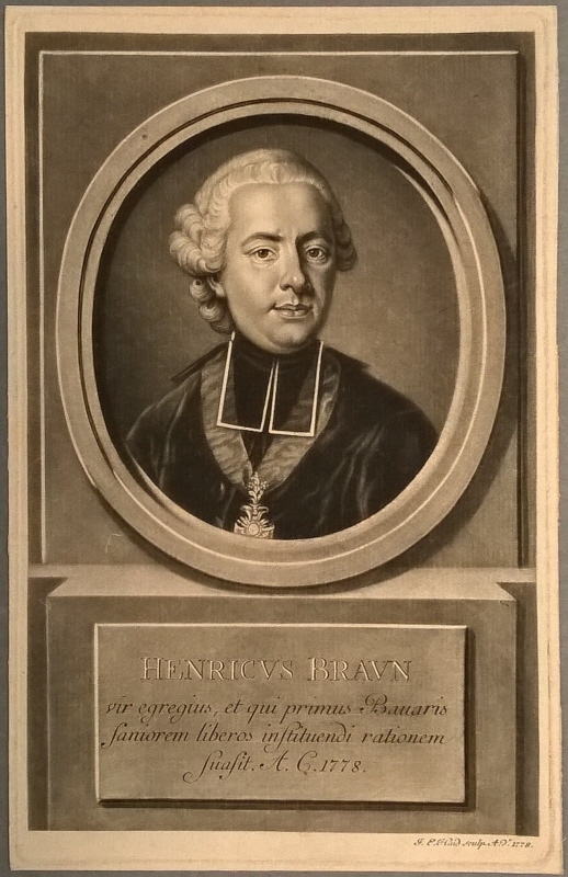 Henrik Braun, kyrkoman