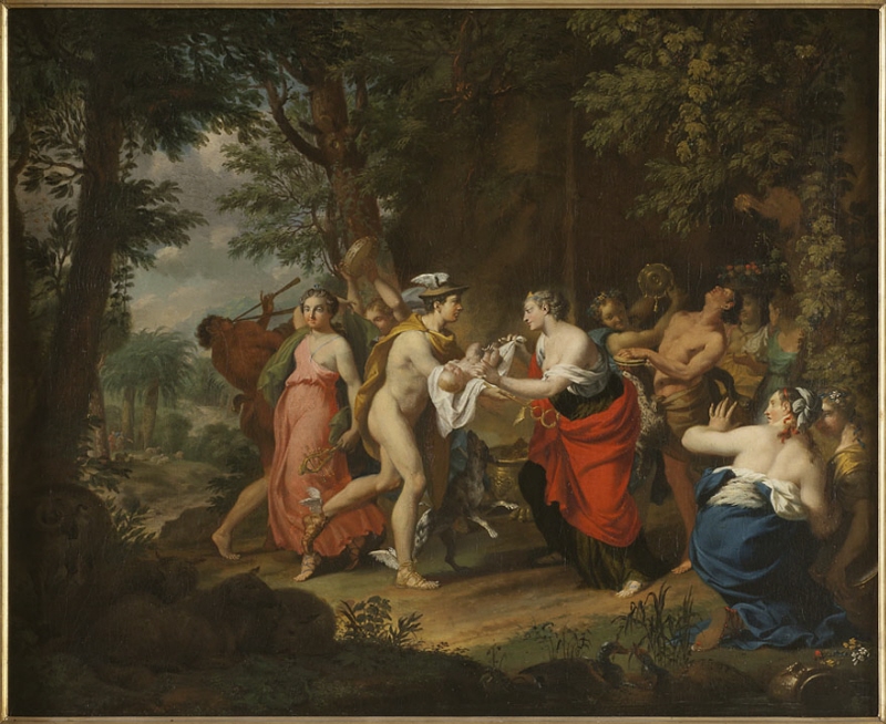 Mercury Confiding the Child Bacchus to the Nymphs on Nysa