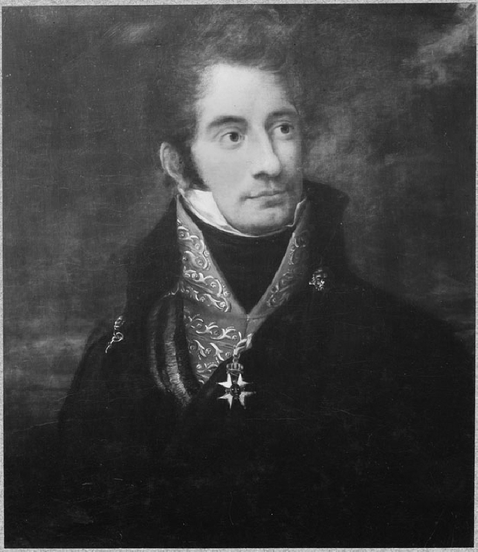 Karl Henrik Anckarsvärd (1782-1865), count, aide general, politician, married to Charlotta Bonde