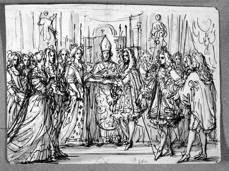 Bröllopet mellan Karl II av Spanien och Marie Louise av Orleans i Fontainebleau