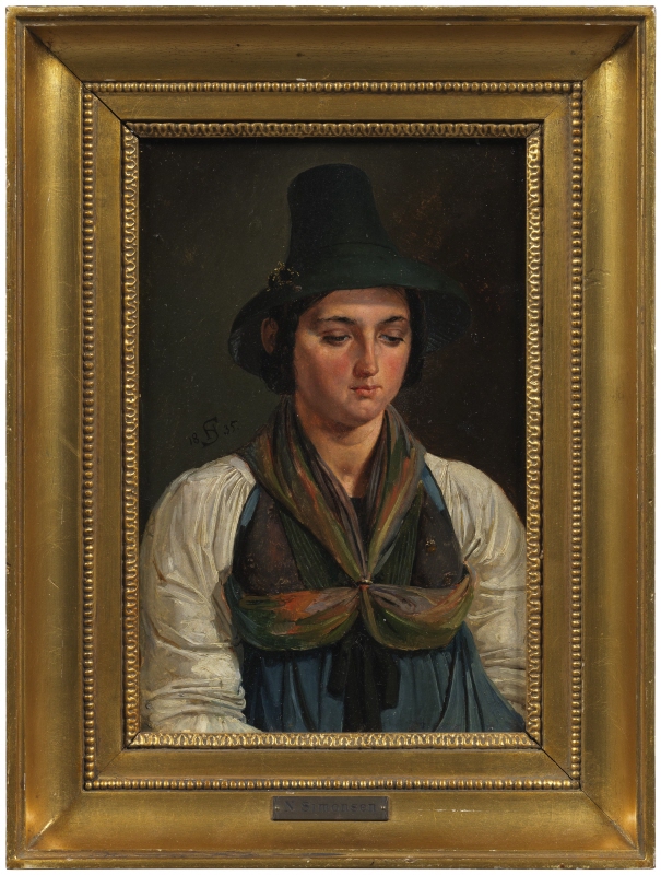Study of a Woman in Tyrolean Costume
