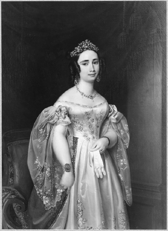 Cecilia (1807-1844), prinsessa av Sverige, storhertiginna av Oldenburg, gift med storhertig August av Oldenburg