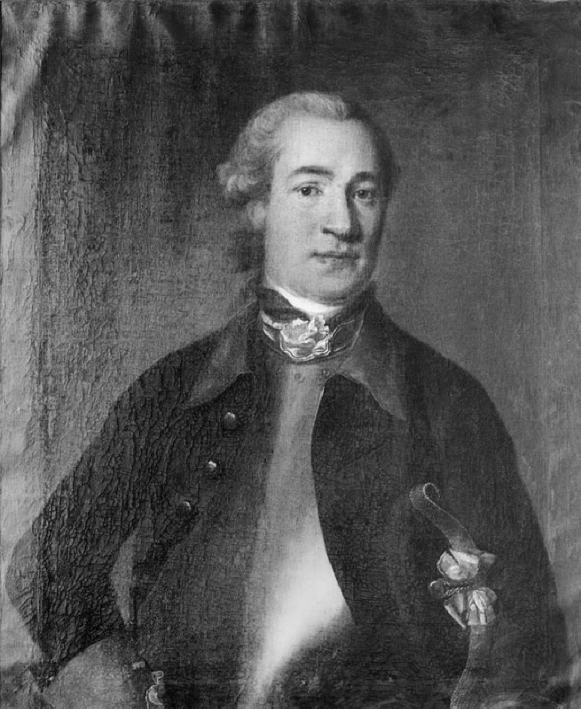 Lars Reinhold von Köhler (1730-1771), baron, lieutenant colonel