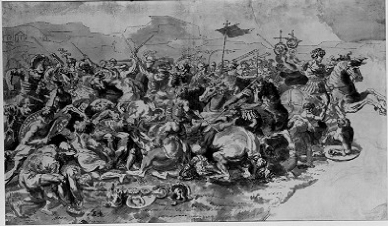 Romersk rytteridrabbning