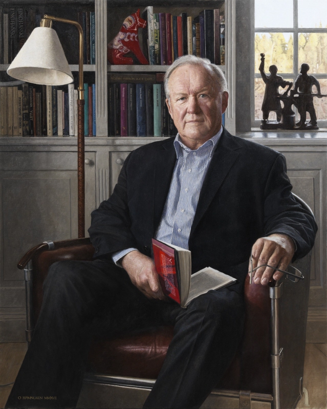 Göran Persson (b. 1949), prime minister, chairman of Socialdemokratiska Arbetarepartiet, married to 1. Gunnel Claesson, 2. political secretary Annika Barthine, 3. political official and CEO of Systembolaget AB Anitra Steen