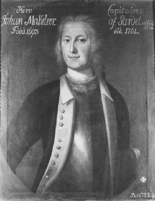 Johan Adolf Maclean, 1694-1761