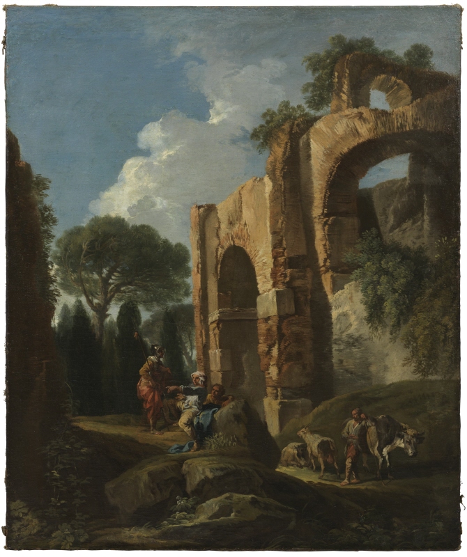 Landscape with Antique Ruins