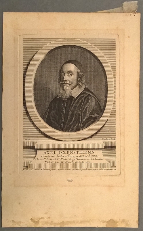 Axel Oxenstierna (1583 - 1654), greve, statsman