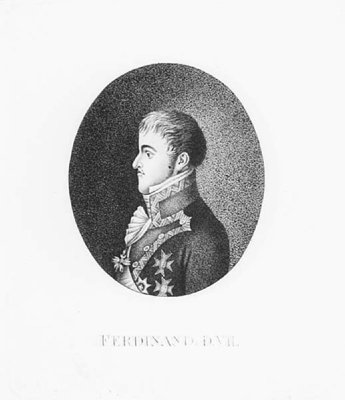 Ferdinand VII (1784-1833), konung av Spanien
