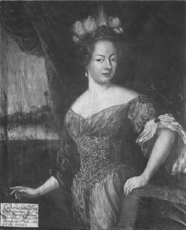 Catharina Ebba Horn af Åminne, 1666-1736, g. Banér
