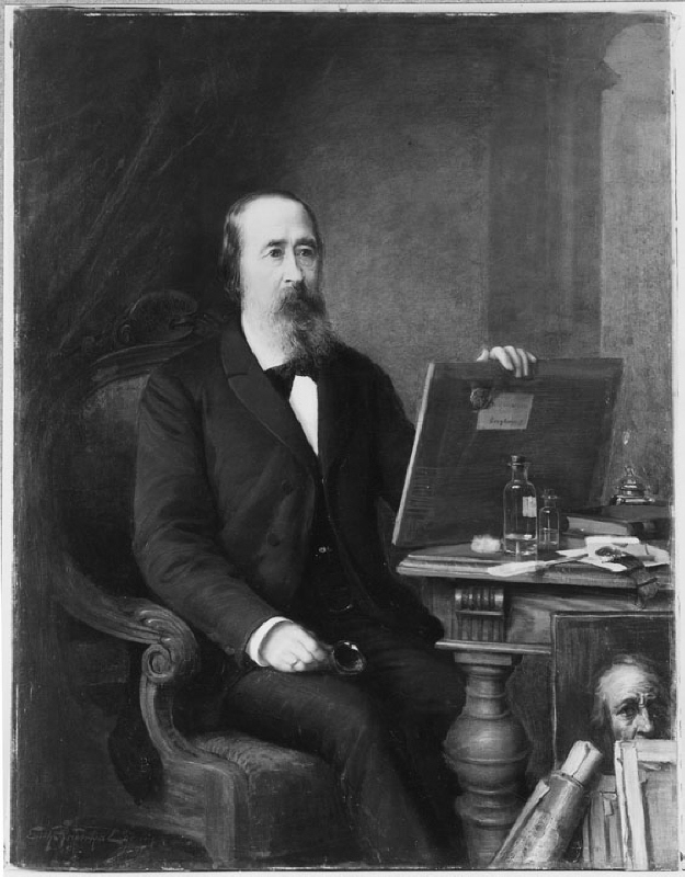 Robert brunkål (1831-1890), curator