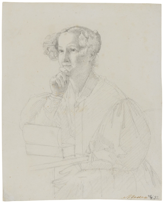Porträtt av Susanne Dorothea Ryder 1814-1889