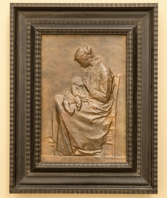 Mor ammande sitt barn (Jeune Femme allaitant son Enfant) (1892)