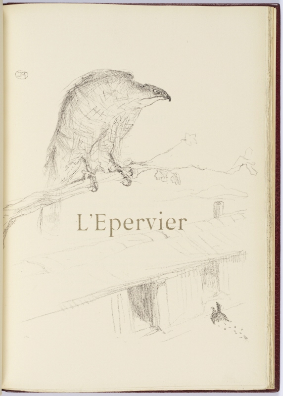Histoires Naturelles. Text: Jules Renard. Illustration: 23 st Litografier av Henri Toulouse-Lautrec