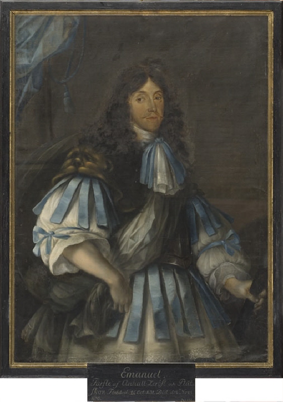 Emanuel, 1631-1670, furste av Anhalt-Plötzkau Anhalt- Köthen