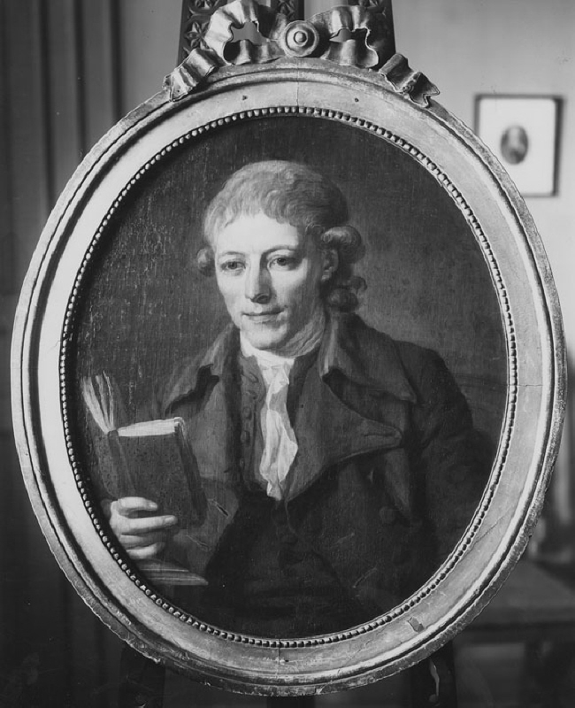 Johan Gottlieb Gahn (1745-1818), assessor, kemist, gift med Anna Maria Bergström
