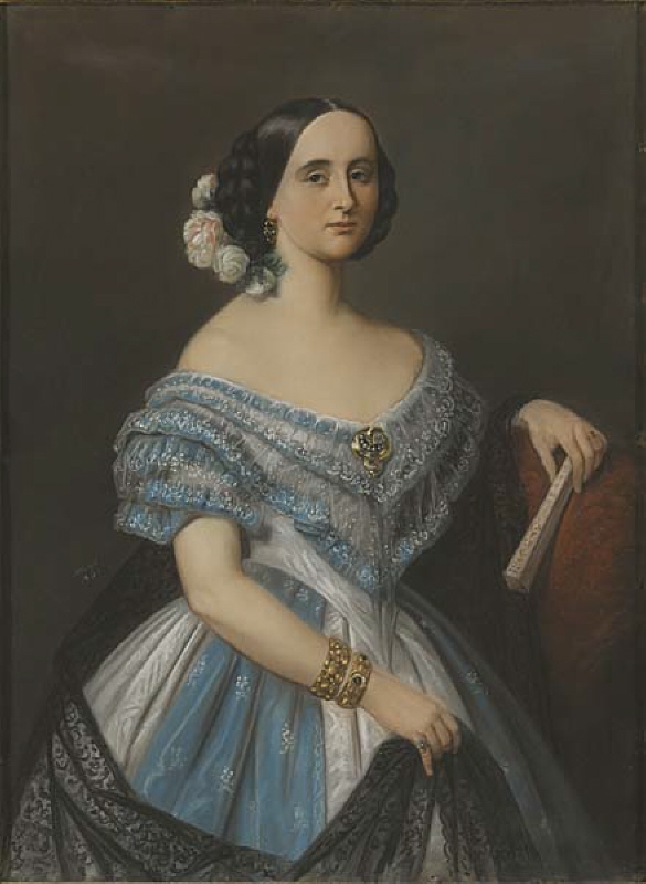 Julie (Julia Mathilda) Berwald, g. Åkerhielm af Margrethelund (1822-1877), operasångerska, gift med friherre hovmarskalk Gustaf Georg Knut Åkerhielm af Mergrethelund