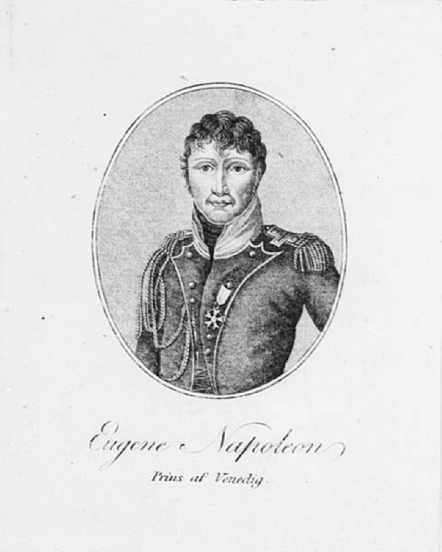 Porträtt av Napoleon Eugène Bonaparte, prins av Venedig