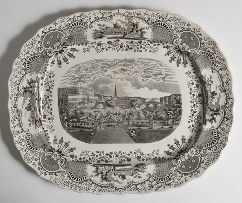 Plate with the Royal Palace