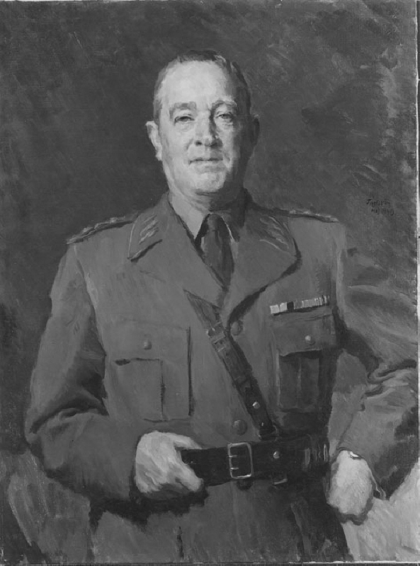 Helge Jung (1886-1978), general, commander in chief, married to 1. Ruth Wehtje, 2. Dagmar Bager
