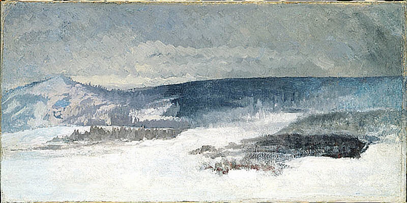 Winter Landscape in Norrland