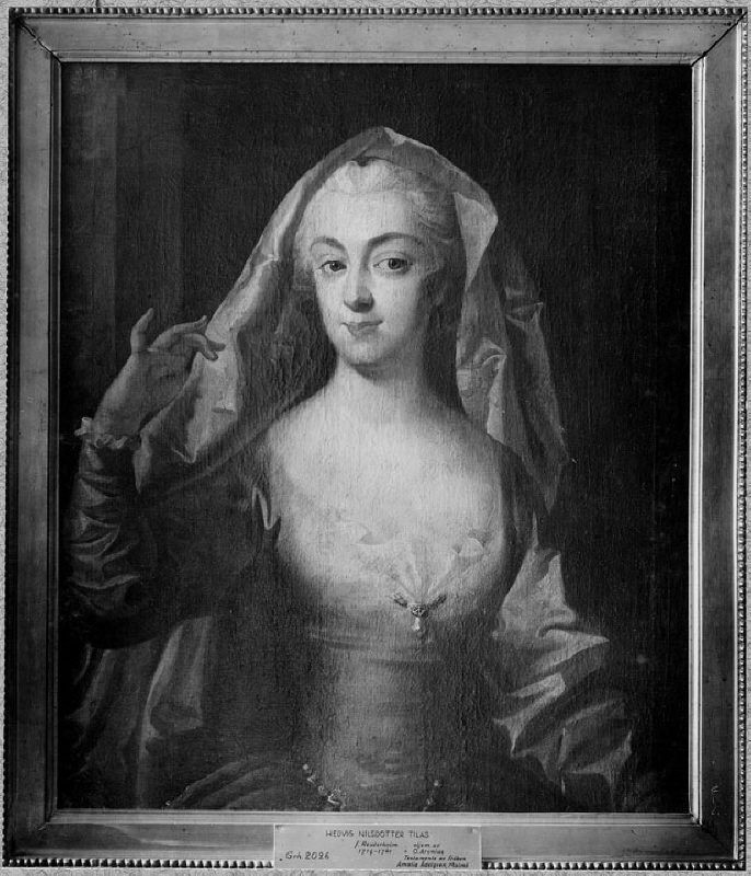 Hedvig Reuterholm (1719-1741), baroness, married to baron Daniel Tilas