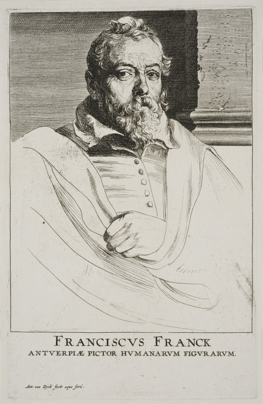 Porträtt av Frans Francken