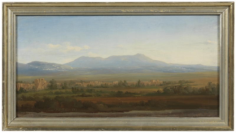 View from the Alban Hills. Study