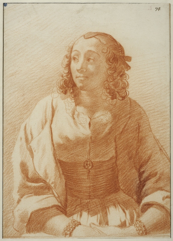 Porträtt av ung kvinna