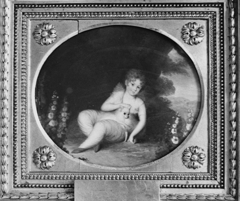 Gustav Adolf Fredrik de la Gardie (1800-1833) som barn